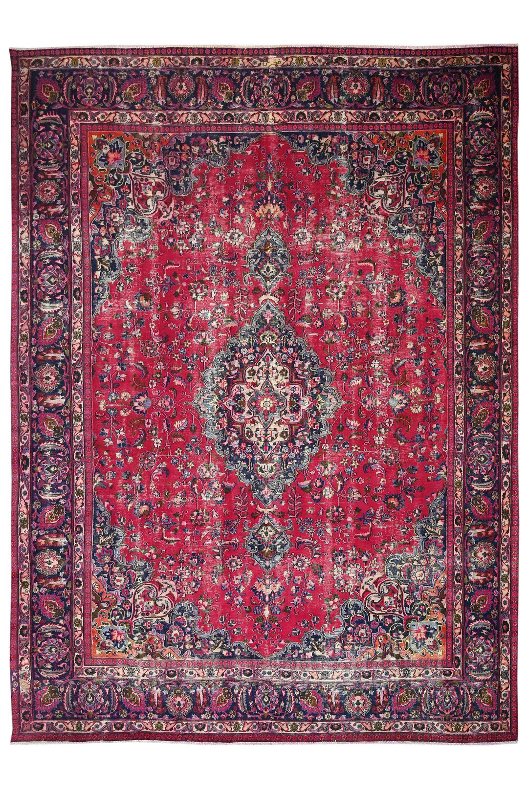 red Oversized rug 9' 1" x 12' 6"