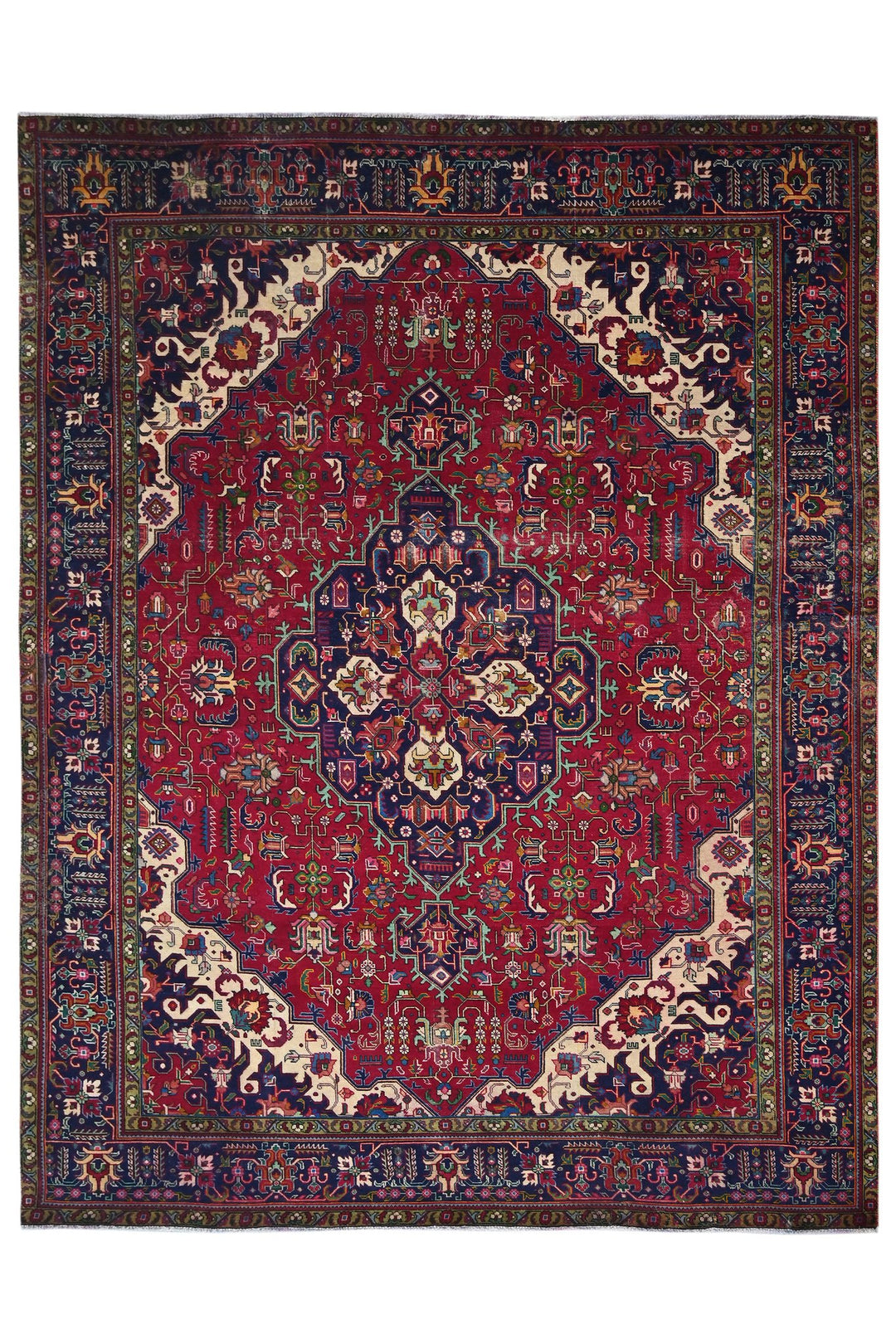 red Oversized rug 9' 2" x 11' 11"