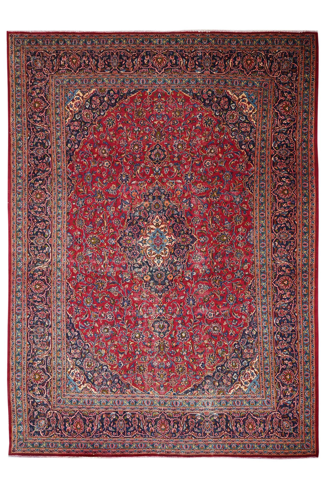 red Oversized rug 9' 3" x 12' 8"