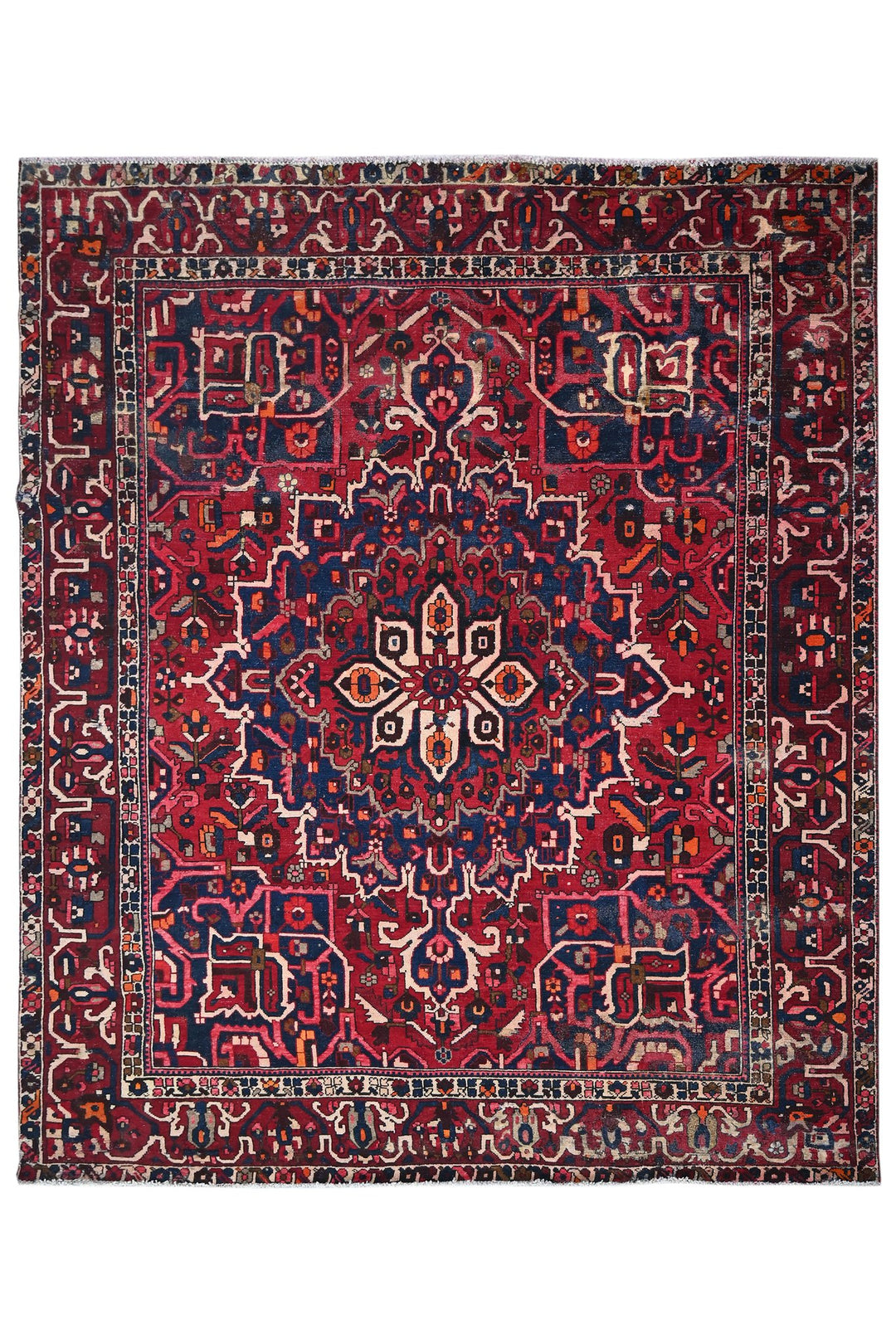 red Oversized rug 9' 8" x 11' 7"