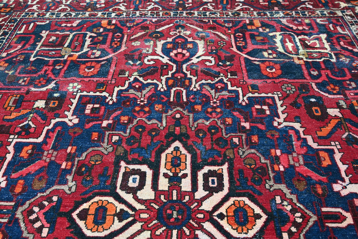 red Oversized rug 9' 8" x 11' 7"