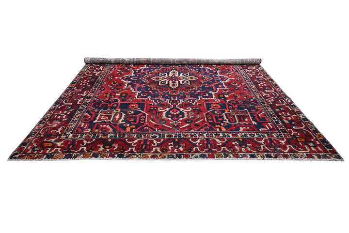 red Oversized rug 9' 8" x 11' 7"