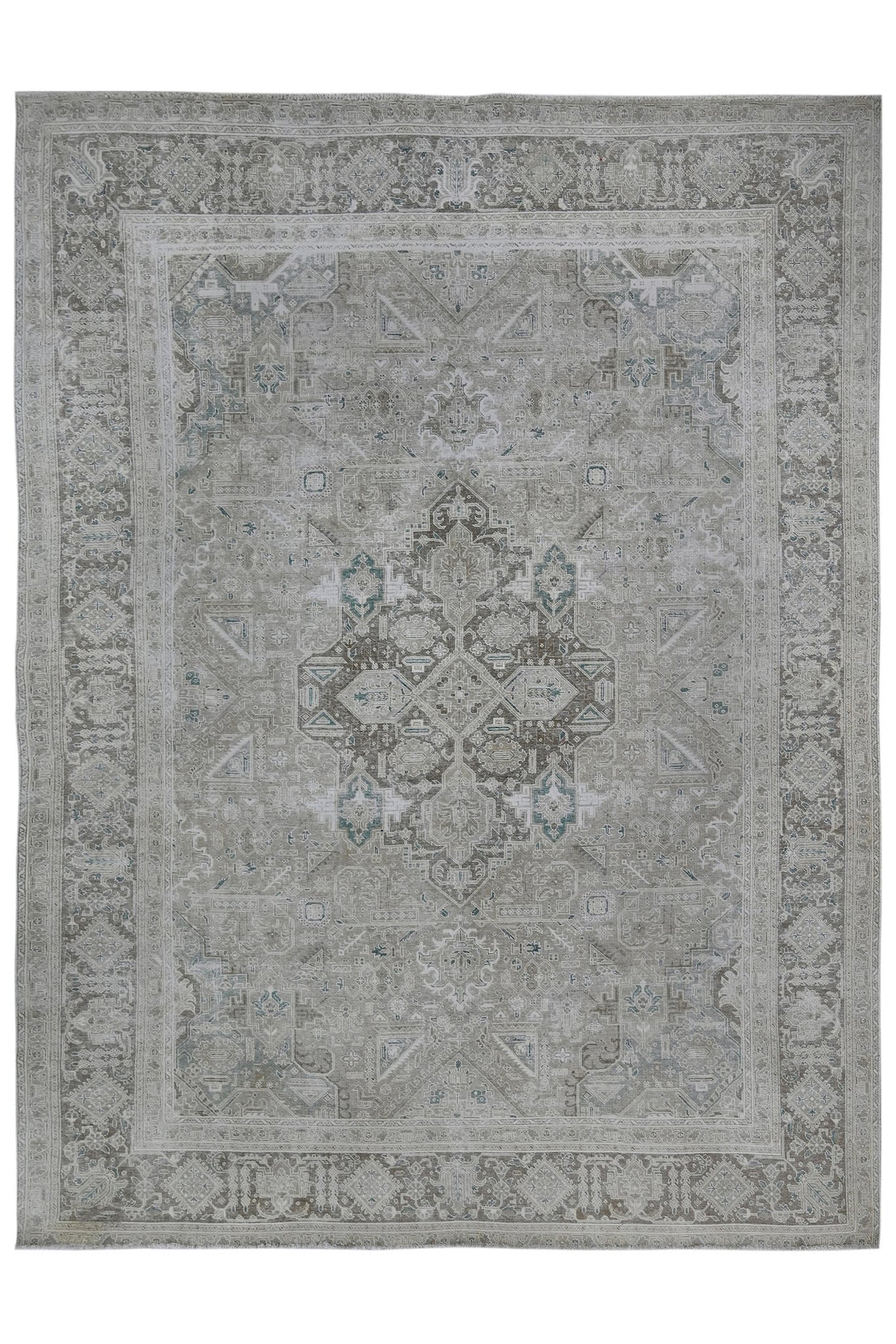 gray Oversized rug 9' 3" x 12' 7"
