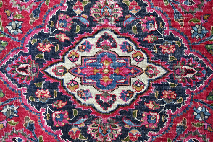 red Large rug 8' 4" x 8' 4"