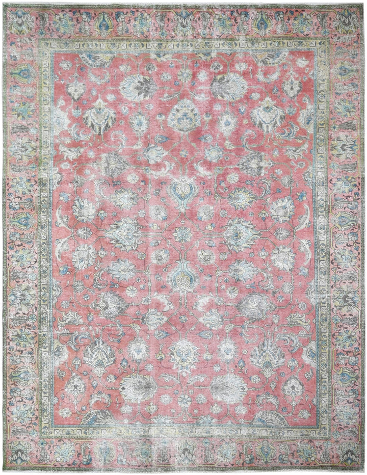 red Oversized rug 9' 0" x 11' 8"