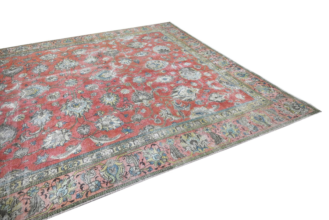 red Oversized rug 9' 0" x 11' 8"