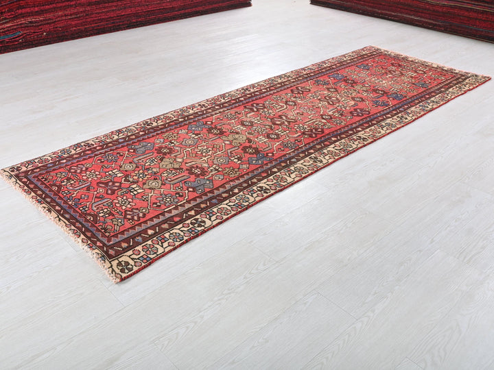 a rug on the floor of a room