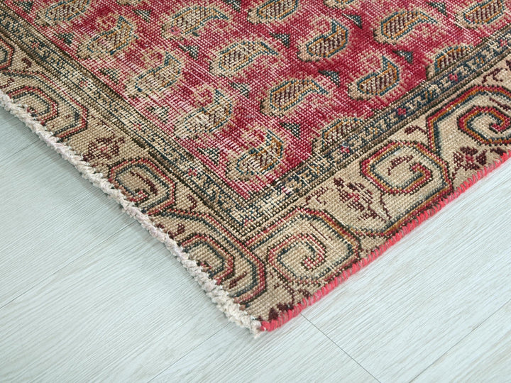 a close up of a rug on the floor