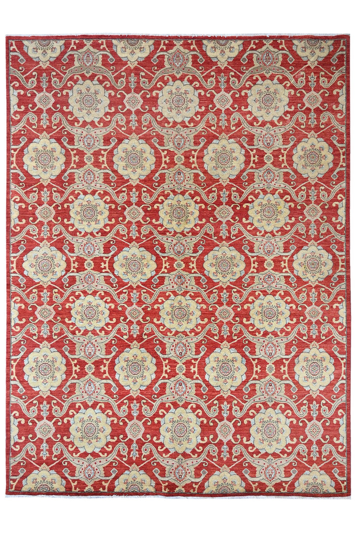 red Oversized rug 8' 10" x 11' 10"