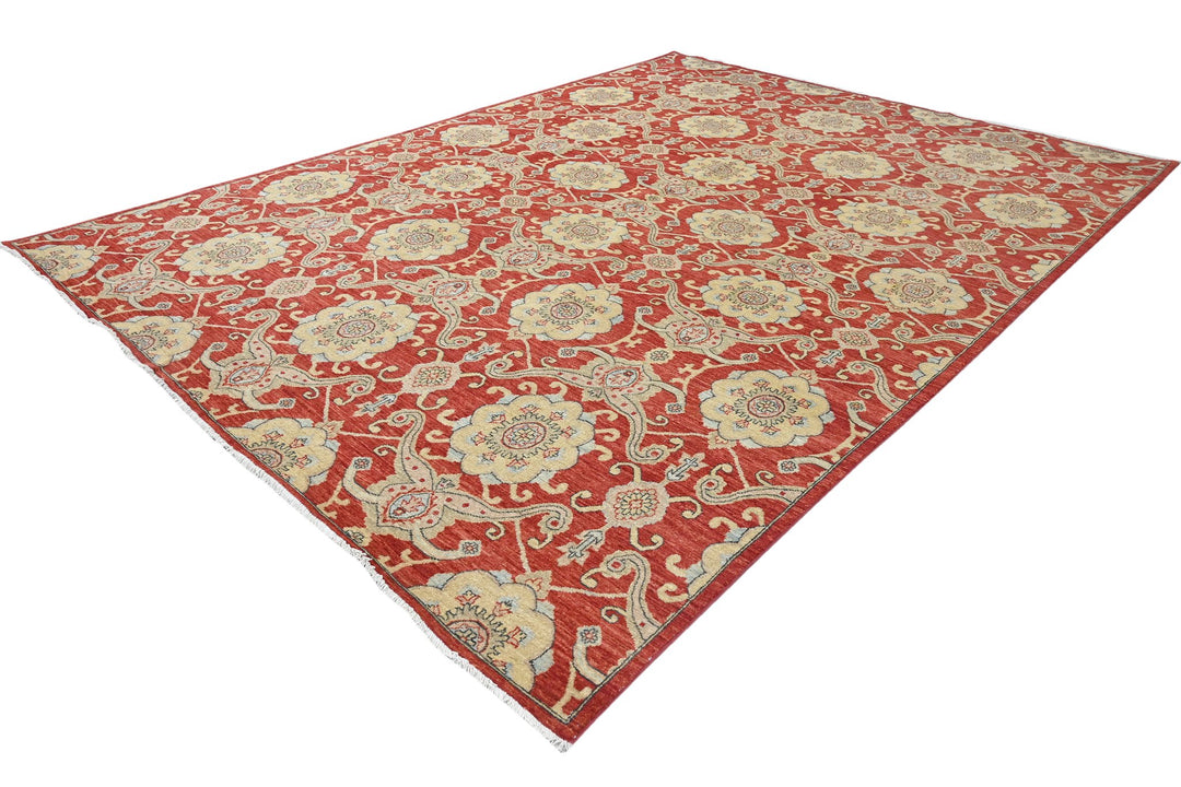 red Oversized rug 8' 10" x 11' 10"