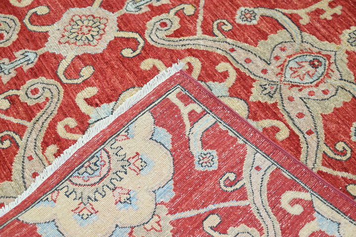 red Oversized rug 8' 10" x 11' 10"