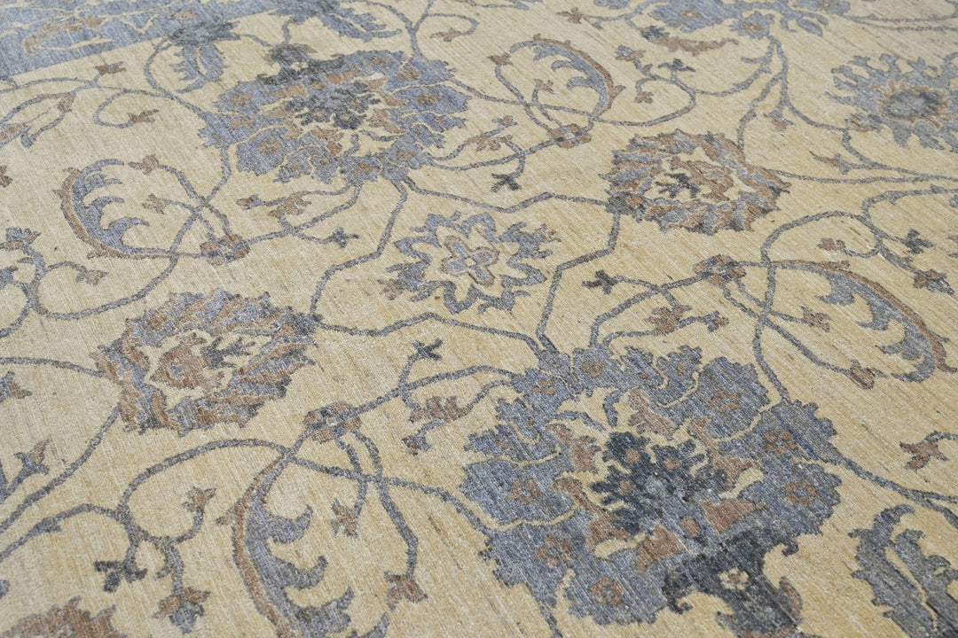 yellow Oversized rug 8' 7" x 12' 4"