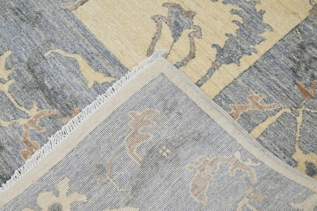 yellow Oversized rug 8' 7" x 12' 4"