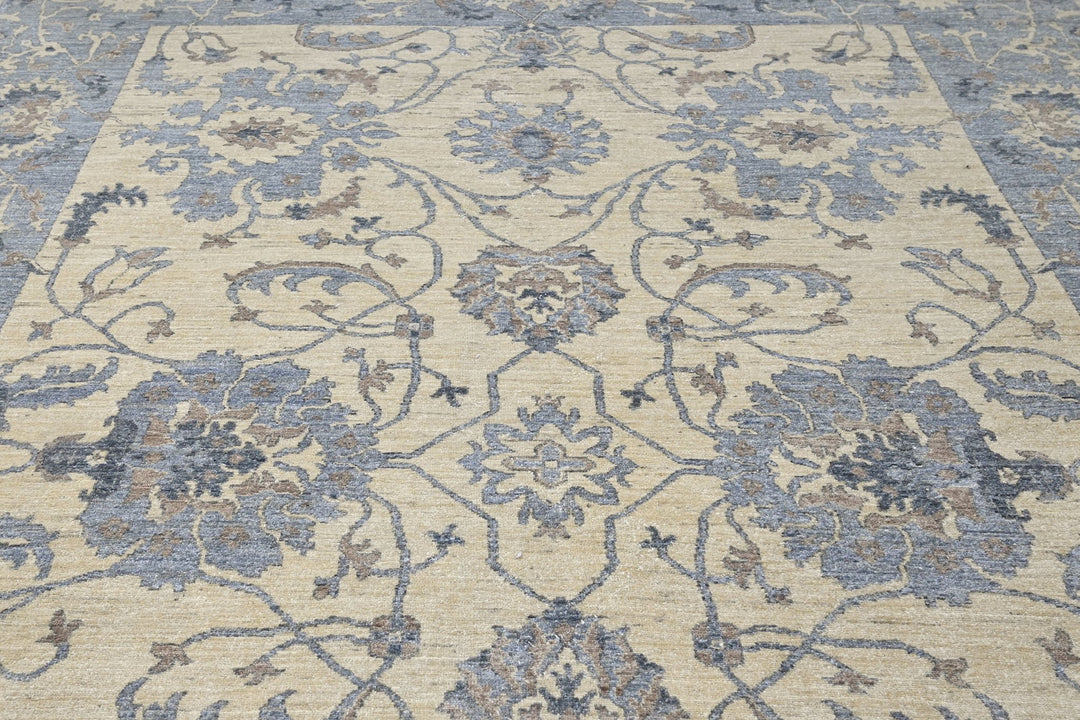 yellow Oversized rug 8' 7" x 12' 4"