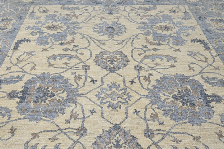 yellow Oversized rug 8' 7" x 12' 4"