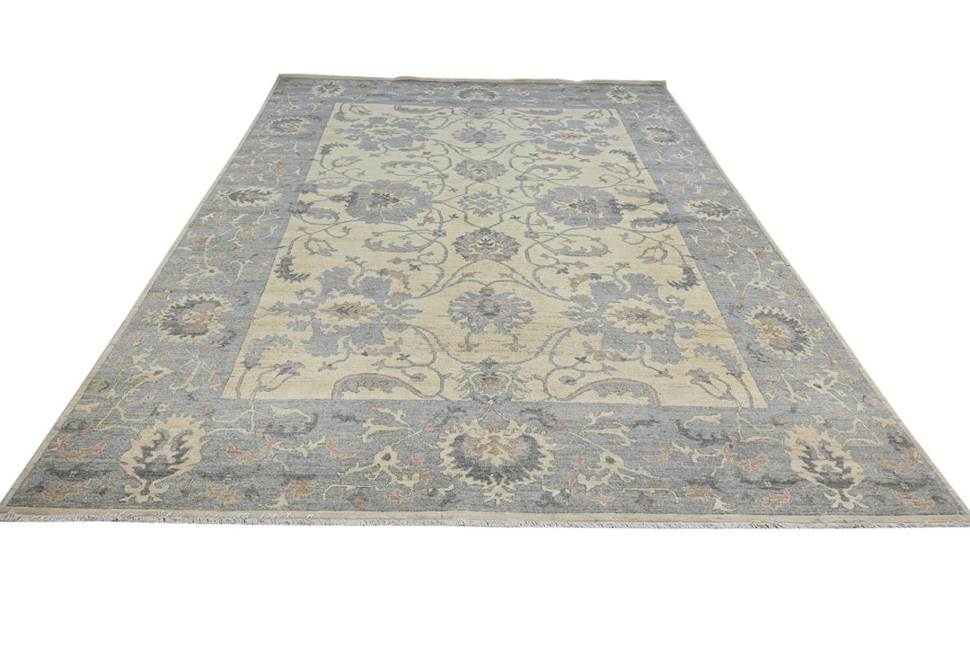 yellow Oversized rug 8' 7" x 12' 4"