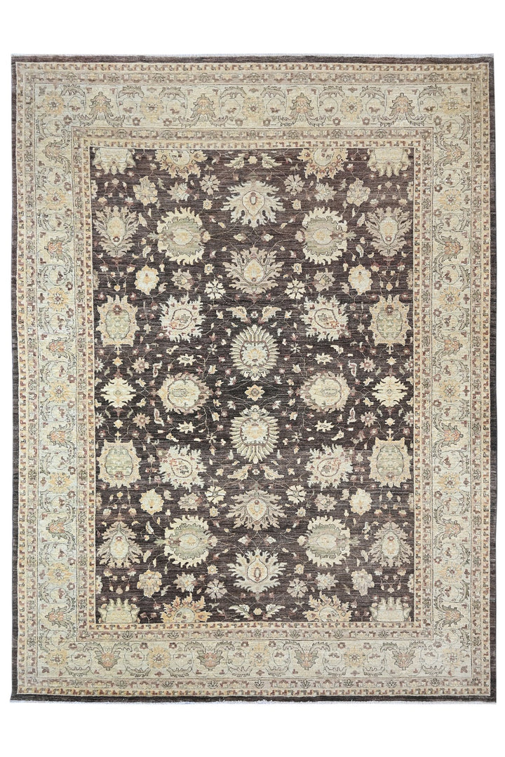 brown Oversized rug 9' 0" x 12' 0"