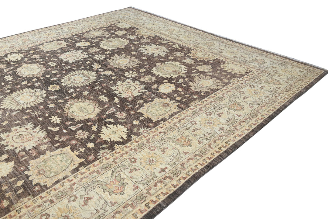 brown Oversized rug 9' 0" x 12' 0"