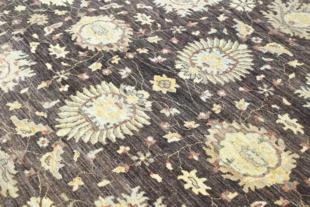 brown Oversized rug 9' 0" x 12' 0"