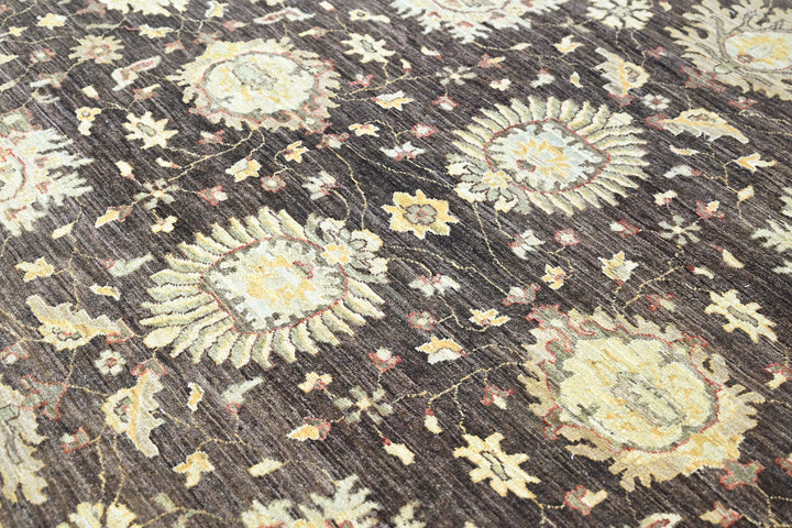 brown Oversized rug 9' 0" x 12' 0"