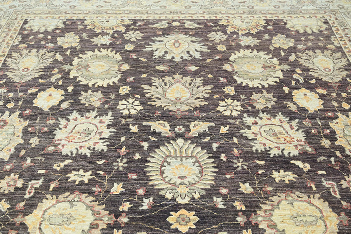 brown Oversized rug 9' 0" x 12' 0"