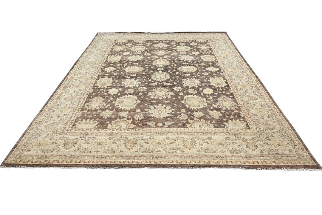 brown Oversized rug 9' 0" x 12' 0"
