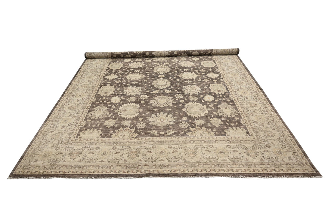 brown Oversized rug 9' 0" x 12' 0"