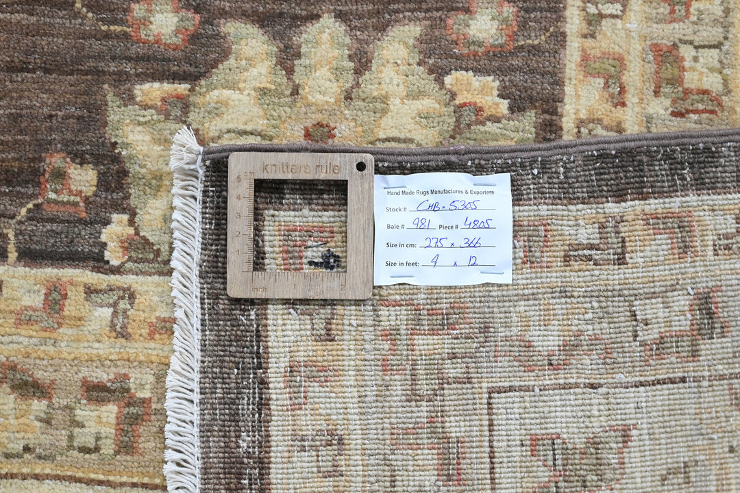 brown Oversized rug 9' 0" x 12' 0"