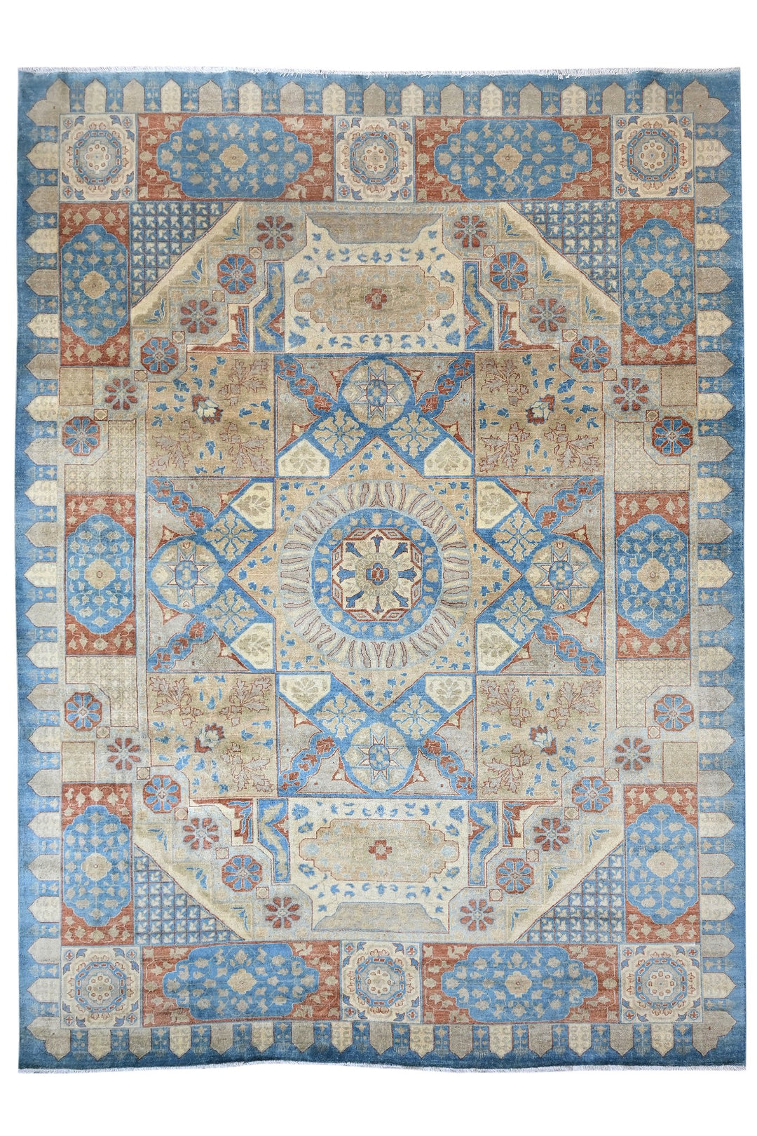 blue Oversized rug 10' 0" x 13' 7"