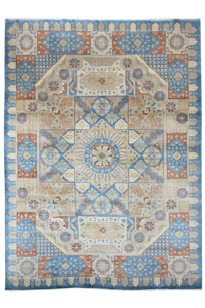 blue Oversized rug 10' 0" x 13' 7"