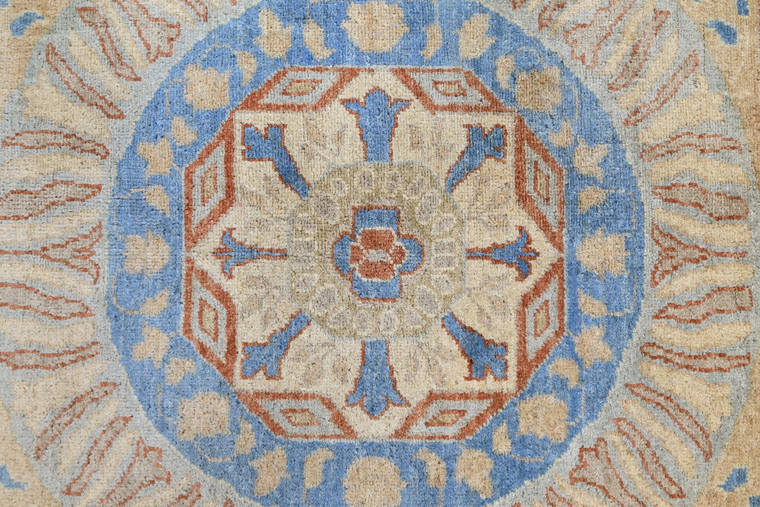 blue Oversized rug 10' 0" x 13' 7"
