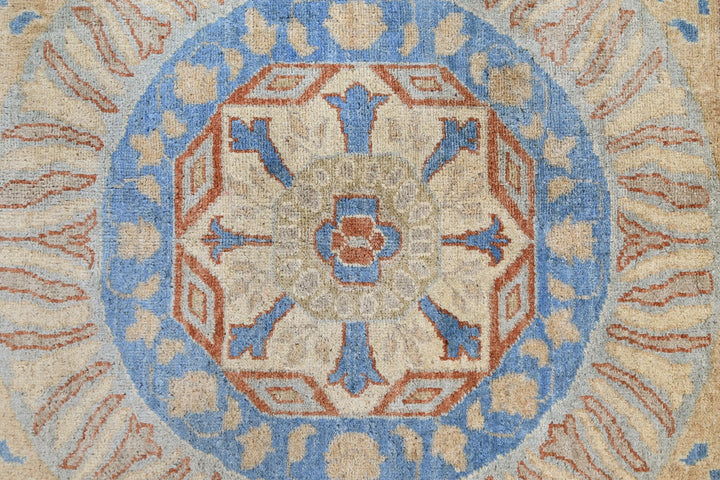 blue Oversized rug 10' 0" x 13' 7"