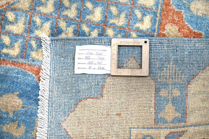 blue Oversized rug 10' 0" x 13' 7"