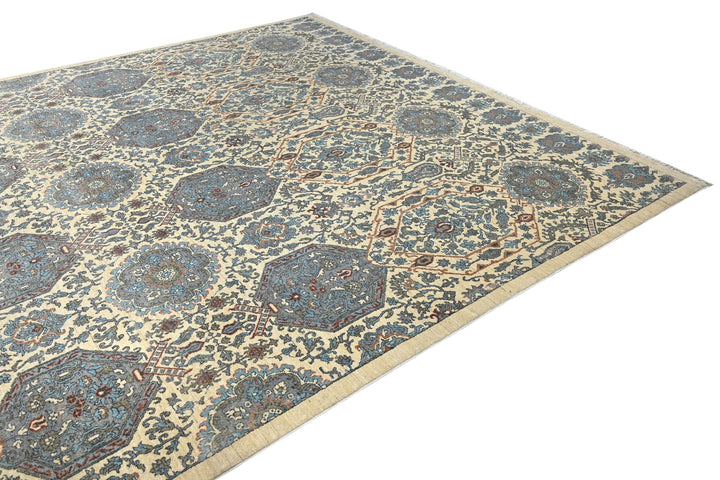 white Oversized rug 8' 11" x 11' 11"