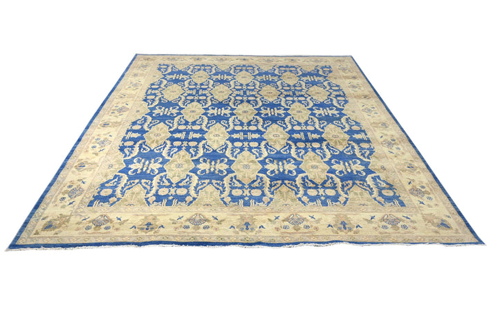 blue Large rug 8' 2" x 9' 10"