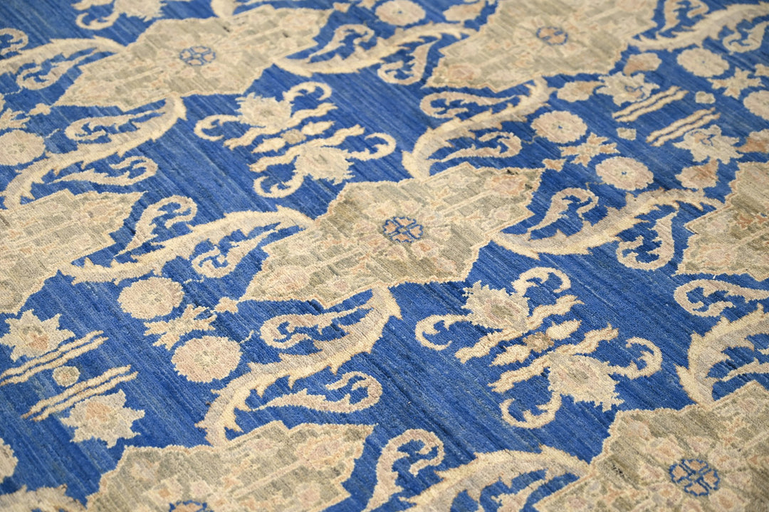blue Large rug 8' 2" x 9' 10"