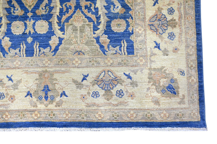 blue Large rug 8' 2" x 9' 10"