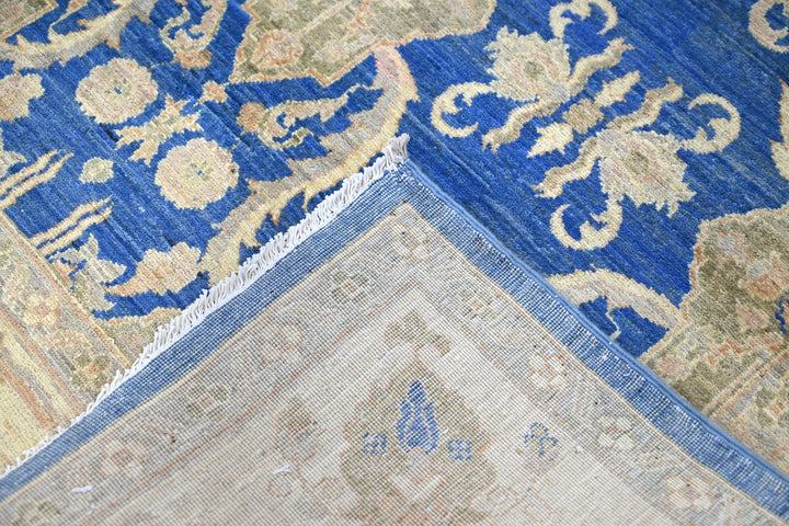 blue Large rug 8' 2" x 9' 10"