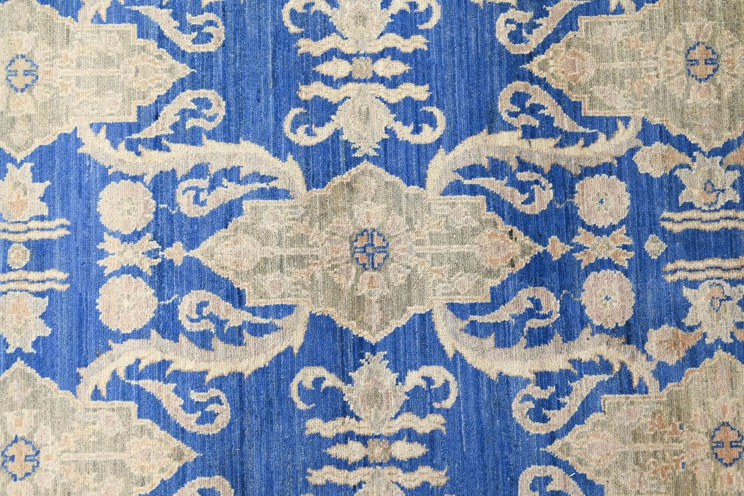 blue Large rug 8' 2" x 9' 10"