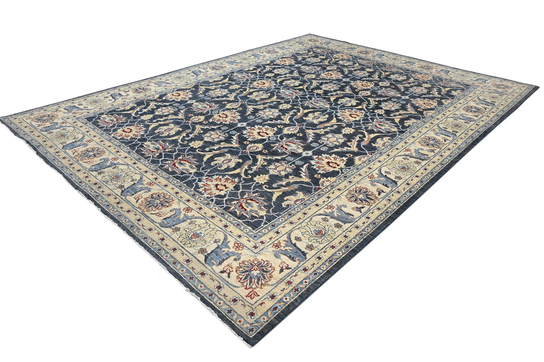 blue Oversized rug 8' 7" x 11' 10"