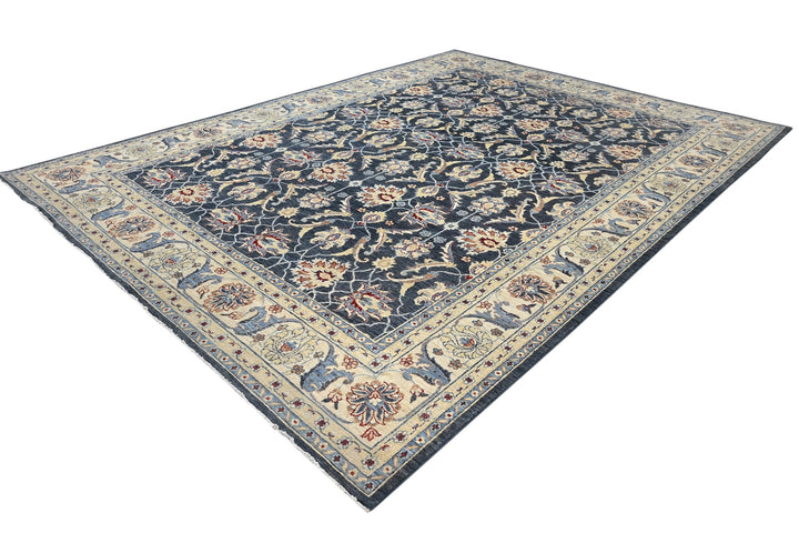 blue Oversized rug 8' 7" x 11' 10"