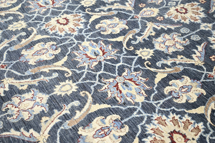 blue Oversized rug 8' 7" x 11' 10"