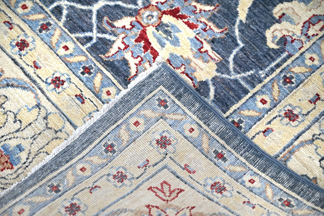 blue Oversized rug 8' 7" x 11' 10"