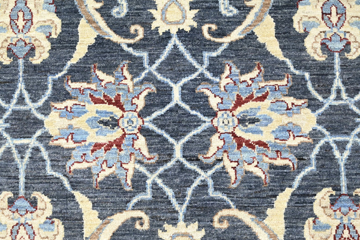 blue Oversized rug 8' 7" x 11' 10"