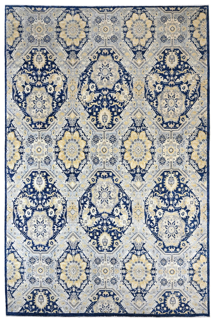 blue Oversized rug 8' 7" x 13' 0"