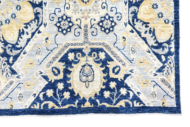 blue Oversized rug 8' 7" x 13' 0"