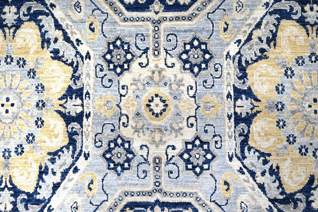 blue Oversized rug 8' 7" x 13' 0"