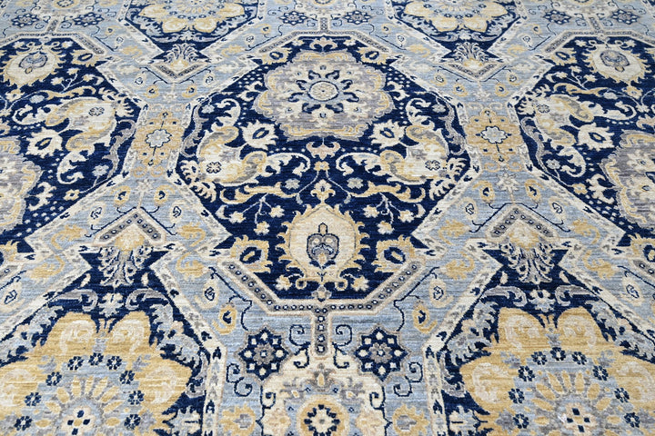 blue Oversized rug 8' 7" x 13' 0"