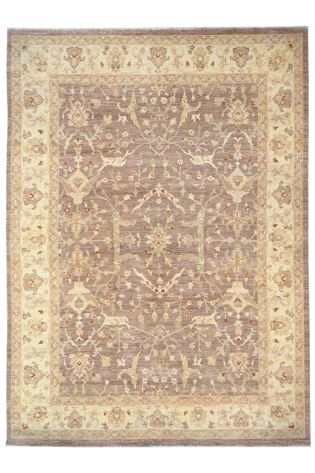 brown Oversized rug 8' 10" x 12' 2"