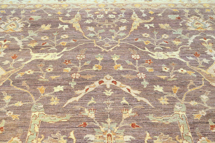 brown Oversized rug 8' 10" x 12' 2"
